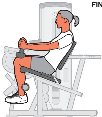 CYBEX INTERNATIONAL 13260 LEG EXT-LEG CURL - Instructions - 5