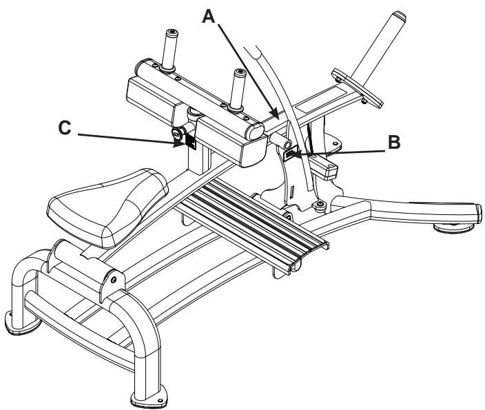 CYBEX INTERNATIONAL 16210 SEATED CALF - AVERTISSEMENT - 1
