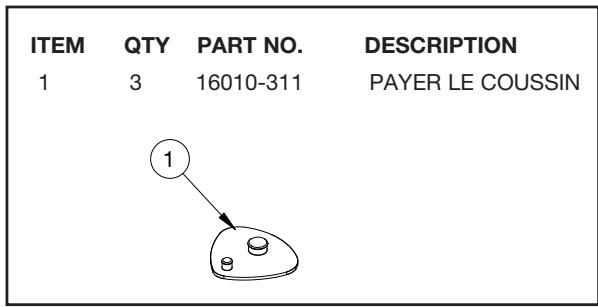 CYBEX INTERNATIONAL 16210 SEATED CALF - Outils requis - 1