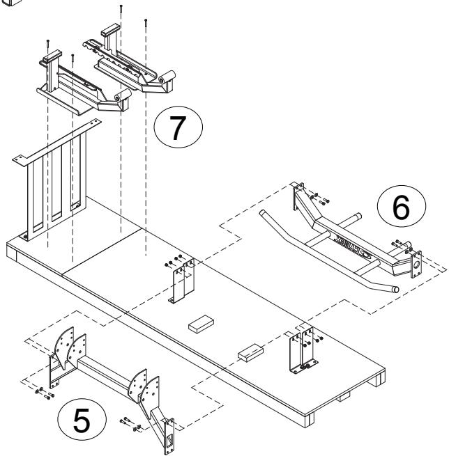 CYBEX INTERNATIONAL 19000_19010 HALFRACK - Poids total et dimensions - 3