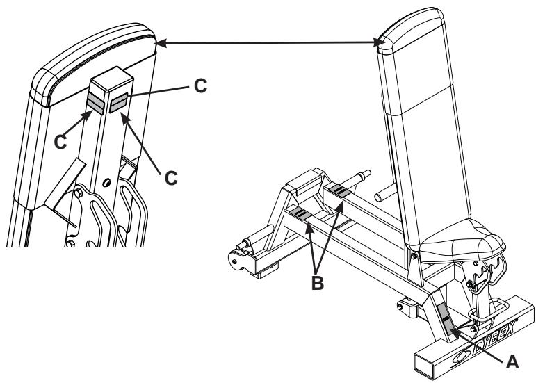 CYBEX INTERNATIONAL 19100_19110_BENCHES - AVERTISSEMENT - 1