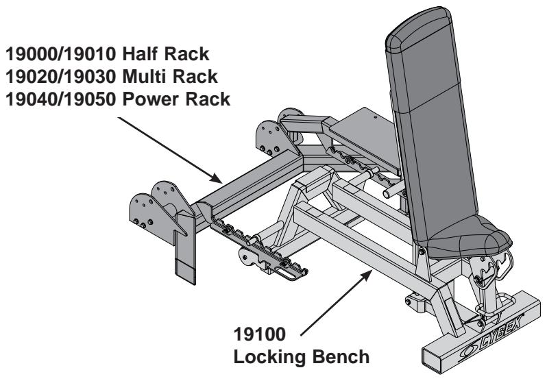 CYBEX INTERNATIONAL 19100_19110_BENCHES - - Assemblage - 1