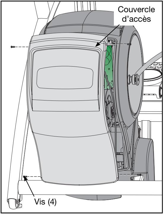 CYBEX INTERNATIONAL 620A ARC - ! AVERTISSEMENT : Le volant peut être chaud. Attendre jusqu'à ce qu'il se refroidisse avant l'entretien. - 1