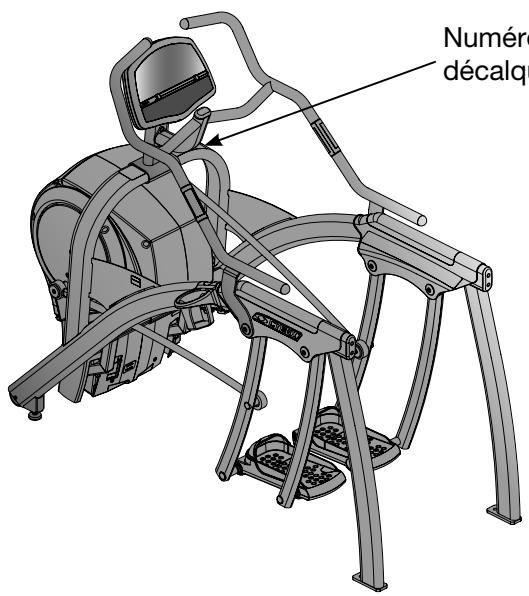 CYBEX INTERNATIONAL 620A ARC - Les autocollants d'advertissement - 1