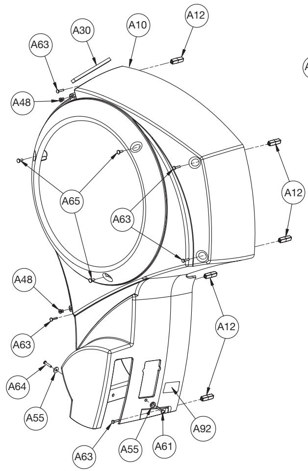 CYBEX INTERNATIONAL 620A ARC - CAUTION - 3