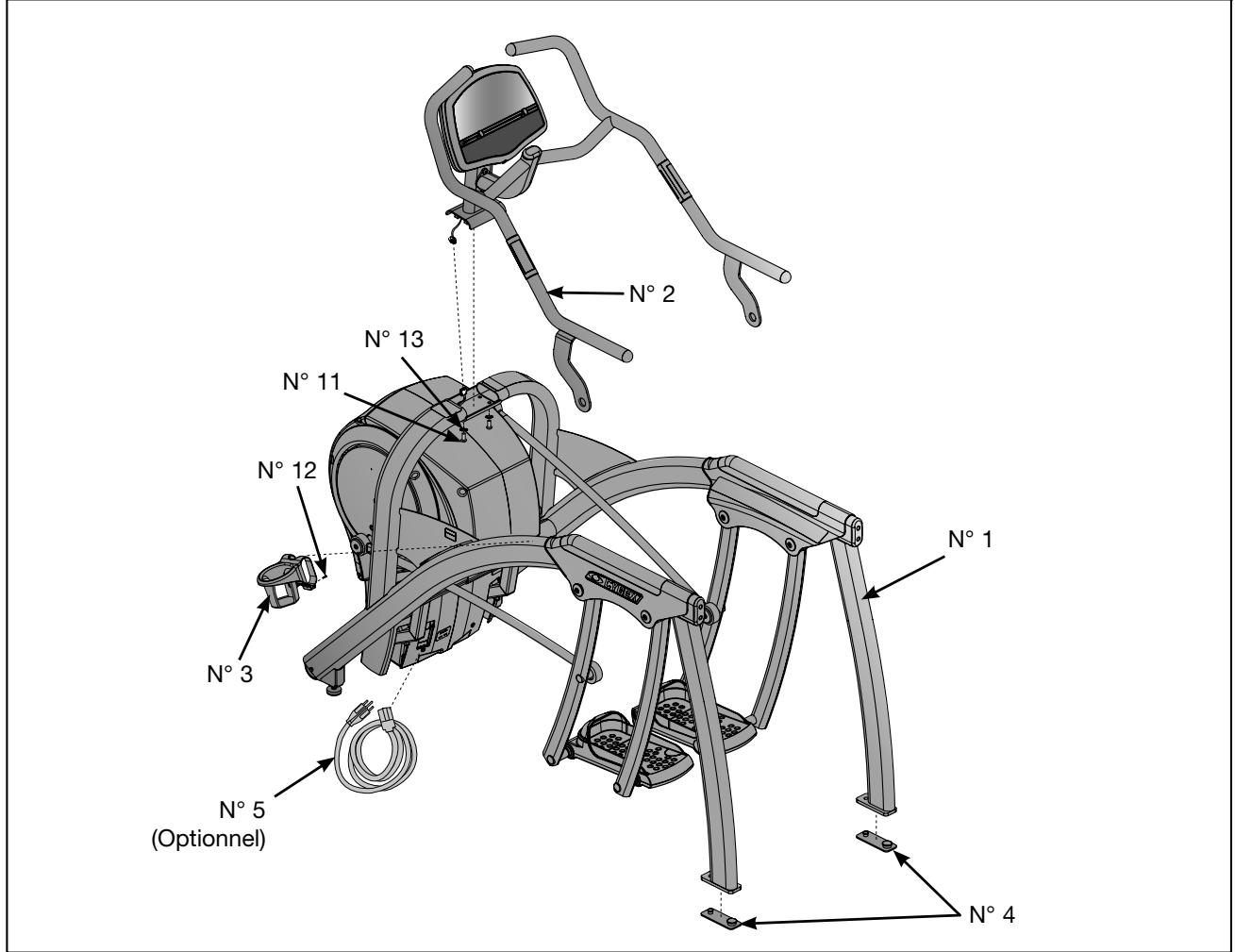 CYBEX INTERNATIONAL 620A ARC - Outils requis - 3