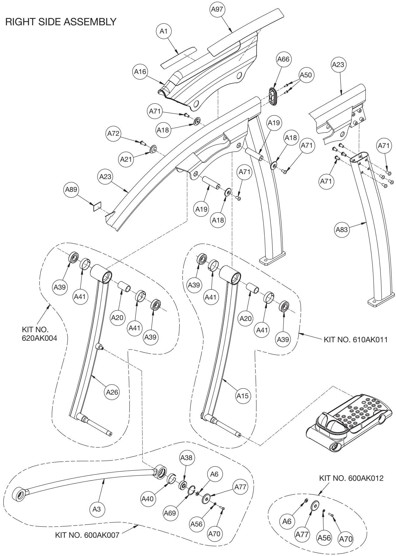 CYBEX INTERNATIONAL 620A ARC - CAUTION - 8