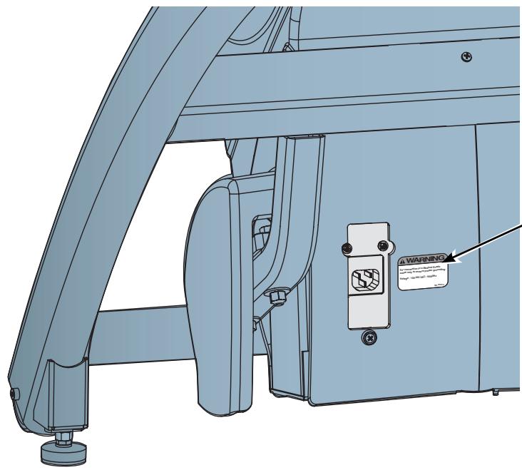 CYBEX INTERNATIONAL 620A ARC - ПЕДУПЕЖДECHNE VARNING - 1