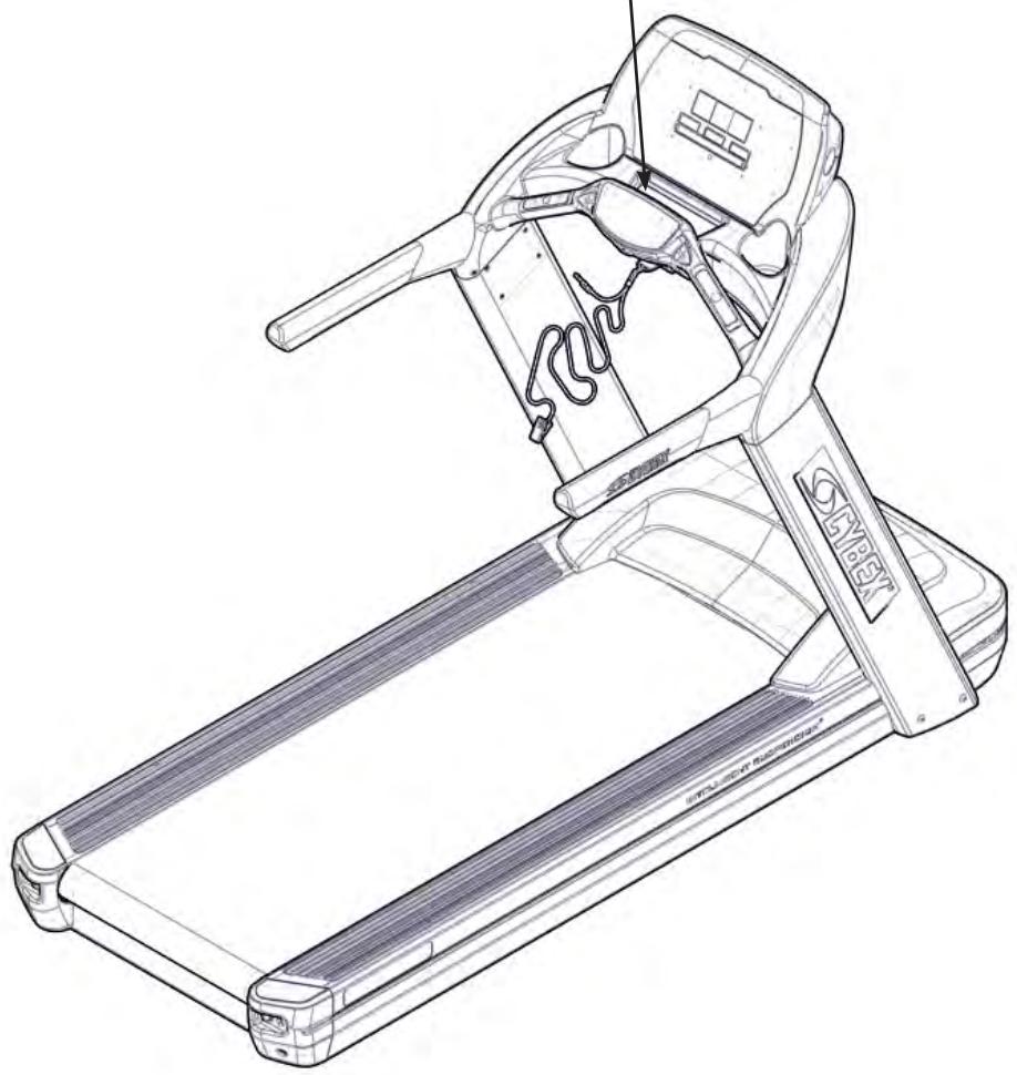 CYBEX INTERNATIONAL 625T TREADMILL - AVERTISSEMENT - 1