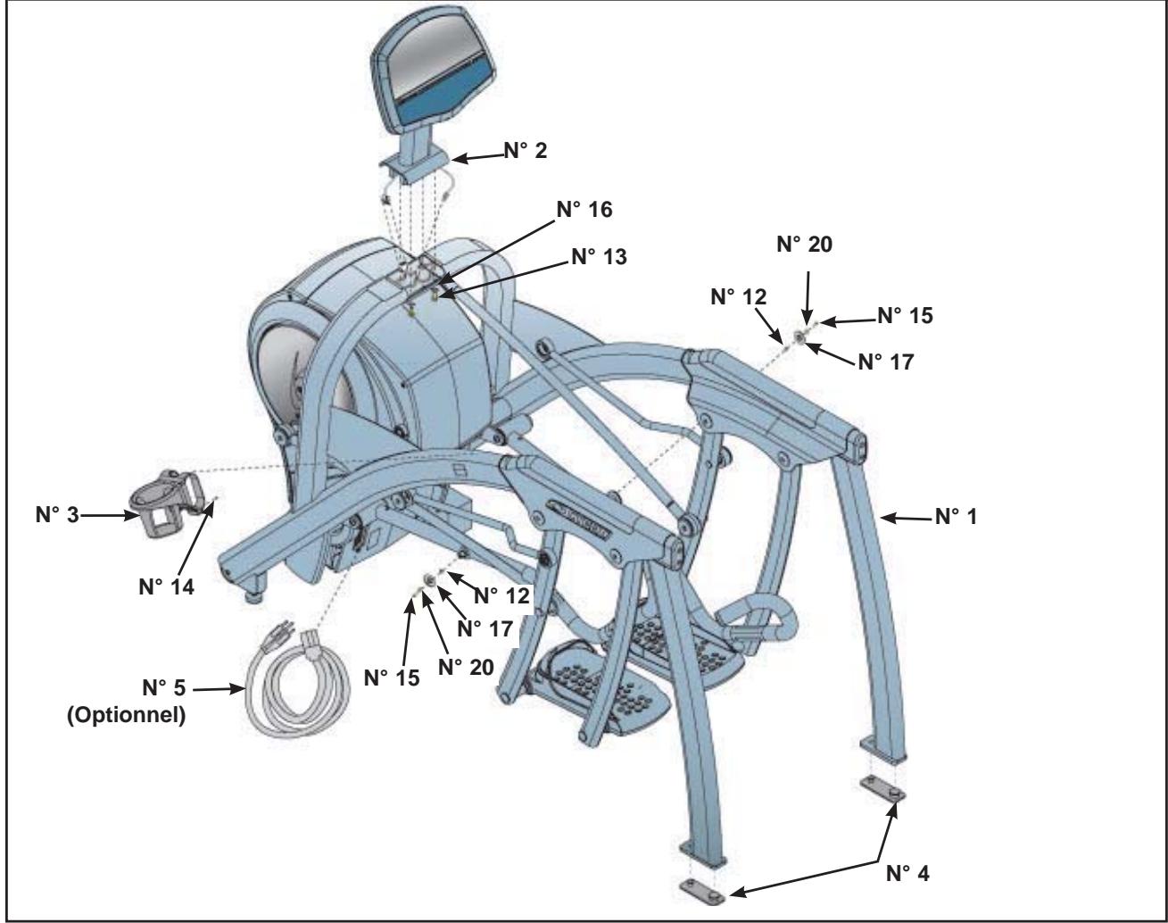 CYBEX INTERNATIONAL 630A ARC - Outils requisite - 3