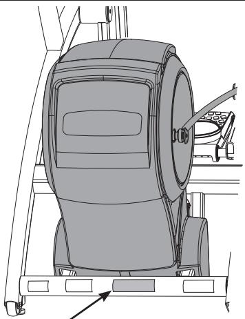 CYBEX INTERNATIONAL 630A ARC - AVERTISSEMENT - 3