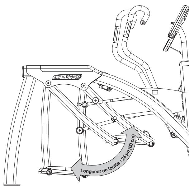 CYBEX INTERNATIONAL 630A ARC - Amplitude du mouvement - 4