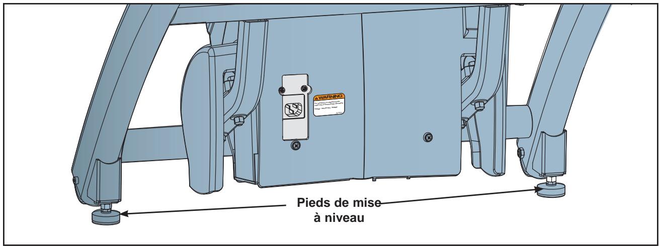 CYBEX INTERNATIONAL 630A ARC - Mettez l'appareil de niveau. - 1