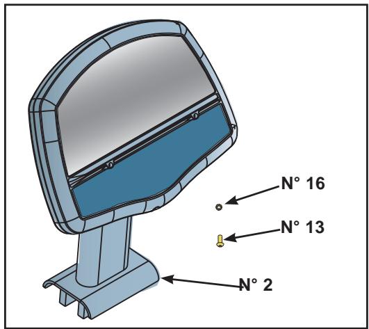 CYBEX INTERNATIONAL 630A ARC - Fixez la console. - 1