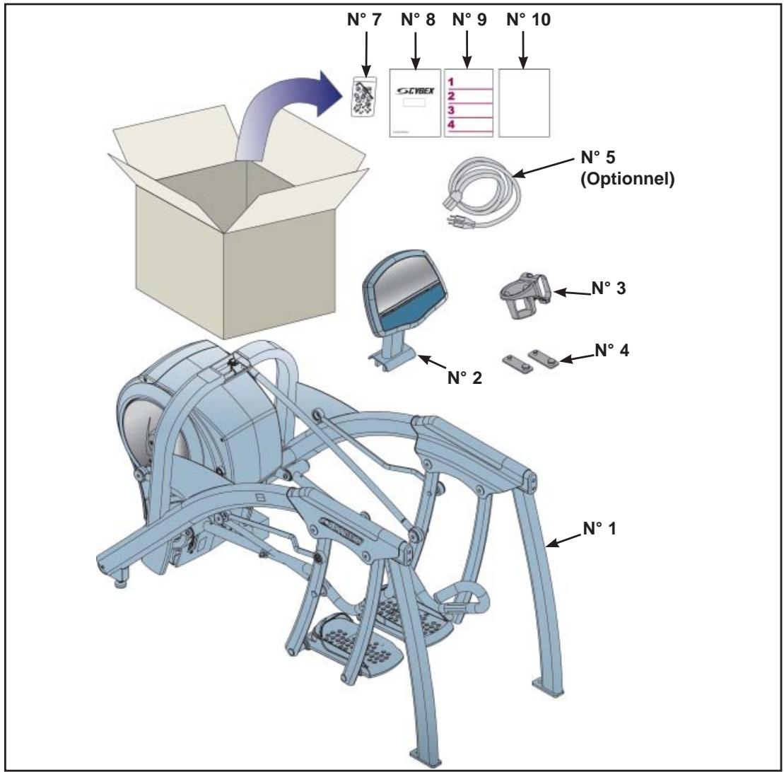CYBEX INTERNATIONAL 630A ARC - Outils requisite - 1
