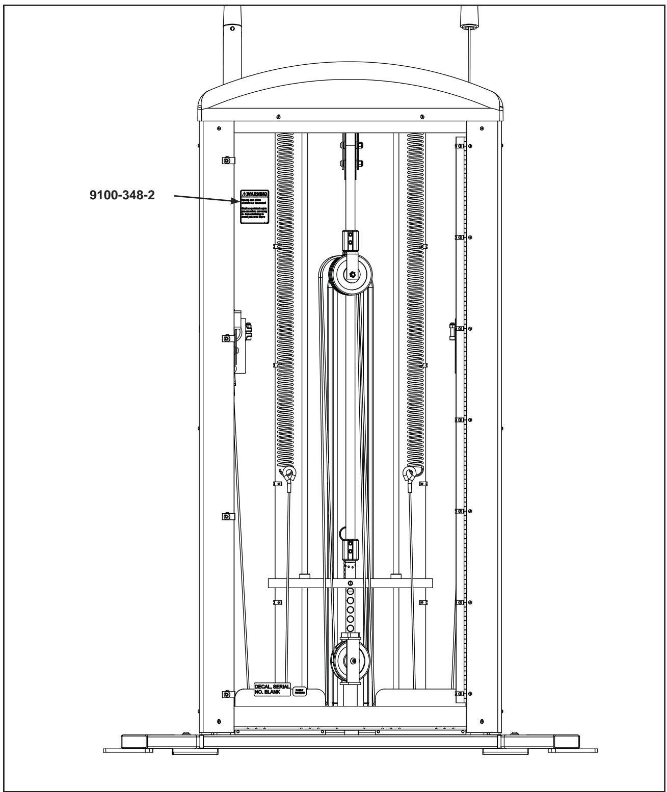 CYBEX INTERNATIONAL FT 360S - Assemblage final - 2