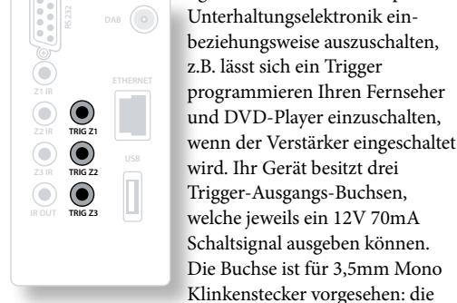 ARCAM AVR600 - Triggeranschluss - 1