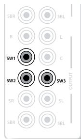 ARCAM AVR600 - Luidsprekerkabels - 2