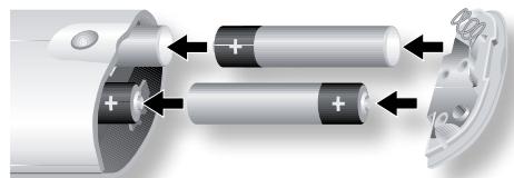 ARCAM AVR600 - Batterien in ihre Fernbedienung einsetzen - 2
