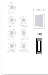 ARCAM AVR600 - Connecteur USB - 1