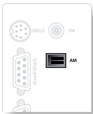 ARCAM AVR600 - Anschluss einer Antenne - 1