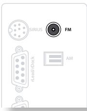 ARCAM AVR600 - Anschluss einer Antenne - 1