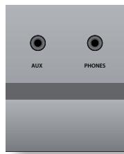 ARCAM AVR600 - AUX-ingang op frontpaneel - 1