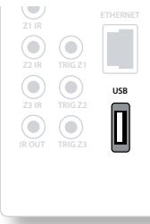 ARCAM AVR600 - gebruik van network/USB - 1