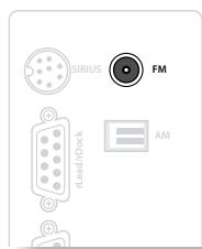 ARCAM AVR600 - Antenne aansluiten - 1