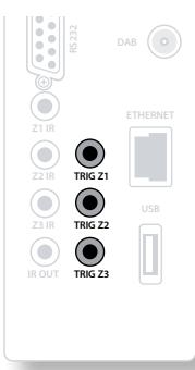 ARCAM AVR600 - Triggerconnectors - 1