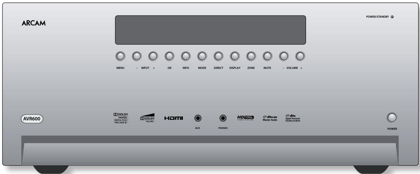 ARCAM AVR600 - bevor sie beginnen… - 1