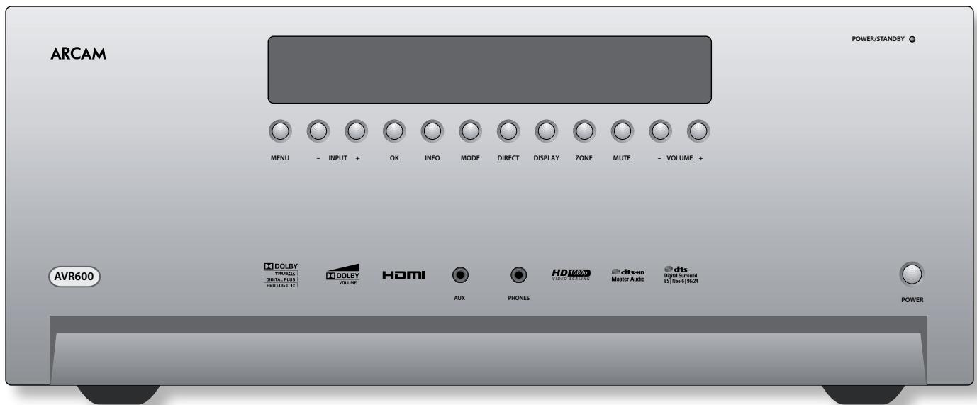 ARCAM AVR600 - voordat u begint… - 1