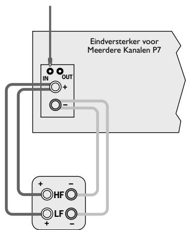 ARCAM FMJ P7 - Een systeem met dubbele versterking instellen - 1