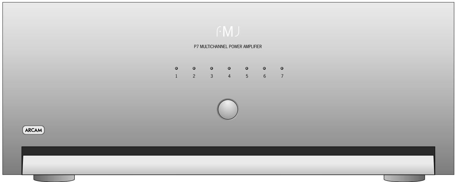 ARCAM FMJ P7 - Raccordement au réseau - 1