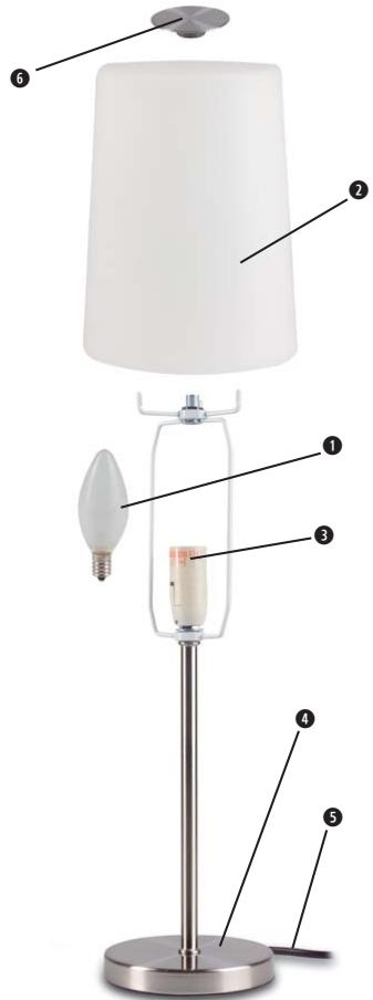 LIVARNO KH 4112-4114 TABLE LAMP - 4