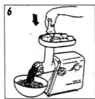 WHITE & BROWN HR 549 - Mincing meat - 6