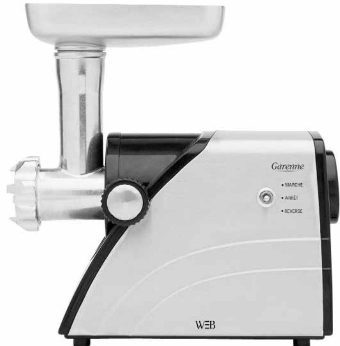 WHITE & BROWN HR 549 - Hachoir à viande Meat grinder - 1