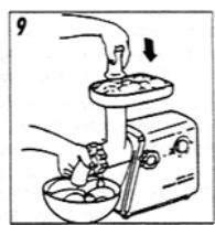 WHITE & BROWN HR 549 - Mincing meat - 9
