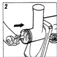 WHITE & BROWN HR 549 - Mincing meat - 2