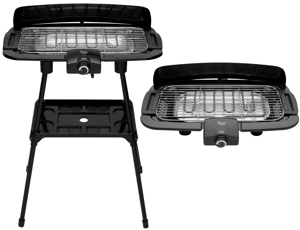 WHITE & BROWN S 123 - Barbecue sur pied et de table Stand / table barbecue - 1