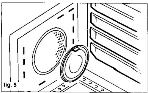 JUNO JEB900E - Filtre de protection ventilateur four - 1