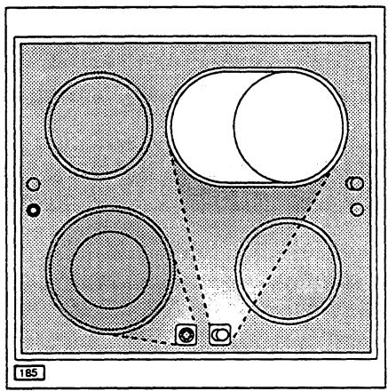 JUNO JEC700W - Foyer à deux zones de chauffe (double foyer)/zone pour faitout - 1