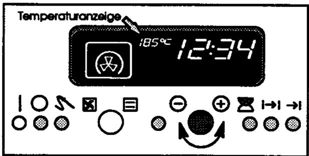 JUNO JEH5690S - Sélectionnez la température du four avec le bouton tournant de drotte Ε ⊕ entre 30 et 250 °C - 1