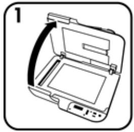 HP SCANJET N6310 - Chargement de diapositives ou de négatifs - 1