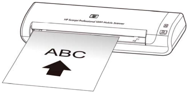 HP SCANJET PROFESSIONAL 1000 - Load documents - 1