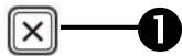 HP SCANJET PROFESSIONAL 1000 - Scanner front panel buttons - 1