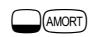 HP 10BII+ - Amortissement - 1