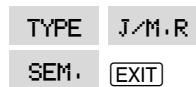 HP 17BII - Touches : - 2