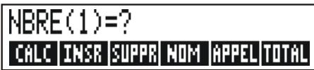 HP 17BII - Saisie de nombres et affichage du TOTAL - 1