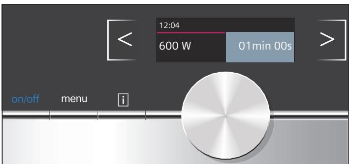 SIEMENS BF634LGS1 IQ700 - Réglage des micro-ondes - 1